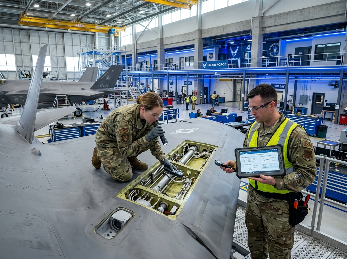 Air Force Aircraft Technicians and Aviation Engineers